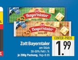 Bayertaler nussig-mild im EDEKA Prospekt Bayertaler nussig-mild von Zott im aktuellen EDEKA Prospekt für 1,99 €