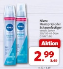 Haarspray im Angebot bei Markant Nordwest in Detmold Haarspray Angebote von Nivea bei Markant Nordwest Detmold für 2,99 €