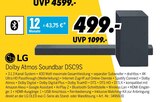 Dolby Atmos Soundbar DSC9S Angebote von LG bei MEDIMAX Frankfurt für 499,00 €