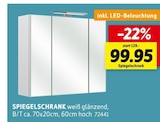 Spiegelschrank im Angebot bei Sconto SB in Greifswald Spiegelschrank Angebote bei Sconto SB Greifswald für 99,95 €