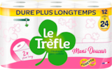 PAPIER TOILETTE MAXI DOUCEUR BLANC LE TRèFLE - LE TREFLE à 4,79 € dans le catalogue Auchan Hypermarché