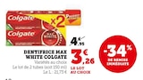 Dentifrice Max White Colgate - Colgate à 3,26 € dans le catalogue U Express