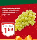 GLOBUS Braunschweig - Tafeltrauben hell kernlos Angebot im Prospekt Tafeltrauben hell kernlos bei GLOBUS im Braunschweig Prospekt für 1,69 €