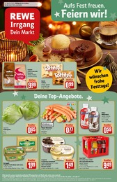 REWE Prospekt für Köln mit 24 Seiten REWE Prospekt "Dein Markt" für Köln, 24 Seiten, 16.12.2024 - 21.12.2024