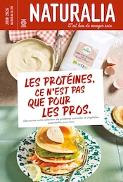 Prospectus Naturalia à Athis-Mons, "LES PROTÉINES, CE N'EST PAS QUE POUR LES PROS.", 10 pages, 01/06/2026 - 30/06/2026