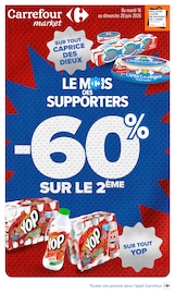 Catalogue Carrefour Market à Saint-Germain-du-Corbeïs cette semaine, valable du 16/06/2026 au 28/06/2026 Prospectus Carrefour Market à Saint-Germain-du-Corbeïs, "LE MOIS DES SUPPORTERS", 52 pages de promos valables du 16/06/2026 au 28/06/2026