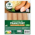 Saucisses de Francfort à Carrefour dans Vivier-Au-Court Saucisses de Francfort à Carrefour dans Vivier-Au-Court