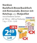 Backfisch/Brezelbackfisch mit Remoulade von Nordsee im aktuellen V-Markt Prospekt für 2,49 €