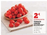 Tomate Cerise Allongée en promo chez U Express Reims à 2,00 €