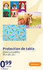 Protection de table dans le catalogue Action