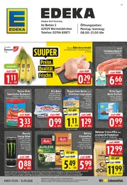 EDEKA Prospekt für Wermelskirchen mit 28 Seiten EDEKA Prospekt für Wermelskirchen: "Aktuelle Angebote", 28 Seiten, 07.09.2026 - 12.09.2026
