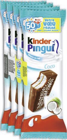 BON PLAN SUR UNE SÉLECTION DE PRODUITS DE LA MARQUE KINDER - Géant Casino à Mulhouse BON PLAN SUR UNE SÉLECTION DE PRODUITS DE LA MARQUE KINDER en promo chez Géant Casino Mulhouse
