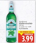 Pfefferminzlikör von Nordbrand für 3,99 € bei E center im Angebot Pfefferminzlikör von Nordbrand im aktuellen E center Prospekt