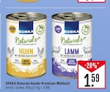 Aktuelles EDEKA Naturals Hunde-Premium-Mahlzeit Angebot bei Marktkauf in Heilbronn ab 1,59 €