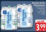 Rheinfels Quelle Mineralwasser Angebote bei EDEKA Mülheim für 3,99 €
