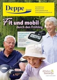 Sanitätshaus Deppe GmbH Prospekt: "Fit und mobil durch den Frühling", 6 Seiten, 11.03.2026 - 31.05.2026