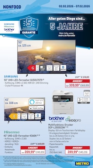 Fernseher im METRO Prospekt "Wochenangebote SCO + App Deals" mit 28 Seiten (Neustadt (Weinstraße))