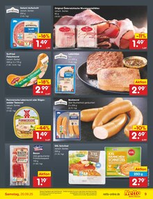 Wurst im aktuellen Netto Marken-Discount Prospekt (Krefeld) Wurst im Netto Marken-Discount Prospekt "Aktuelle Angebote" mit 60 Seiten (Krefeld)