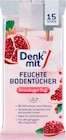Feuchte Bodentücher Granatapfel von Denkmit für 1,65 € bei dm-drogerie markt im Angebot Feuchte Bodentücher Granatapfel von Denkmit im aktuellen dm-drogerie markt Prospekt
