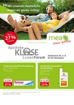 mea - meine apotheke Prospekt für Wiesbaden mit 4 Seiten mea - meine apotheke Prospekt für Wiesbaden: "Unsere August-Angebote", 4 Seiten, 01.08.2020 - 31.08.2020