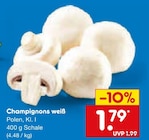 Aktuelles Champignons weiß Angebot bei Netto Marken-Discount in Duisburg ab 1,79 €