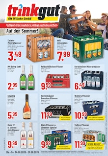 Trinkgut Prospekt der Woche "Aktuelle Angebote" Seite 1, 24.08.2026 bis 29.08.2026 für Wolfenbüttel Aktueller Trinkgut Prospekt "Aktuelle Angebote" Seite 1 von 10 Seiten für Wolfenbüttel
