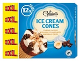 12 cônes saveur vanille meringue & noisette - Gelatelli en promo chez Lidl Asnières-sur-Seine à 4,39 €