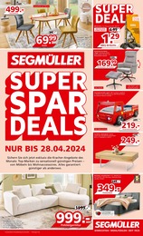 Segmüller Prospekt für Kirchzell: "SuperSparDeals", 8 Seiten, 06.04.2024 - 28.04.2024