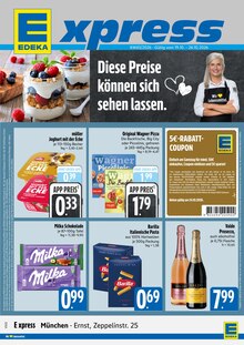 Prospekt der Woche "Wir lieben Lebensmittel." Seite 1, 19.10.2026 bis 24.10.2026 für München Aktueller Prospekt "Wir lieben Lebensmittel." Seite 1 von 4 Seiten für München