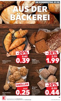 Brötchen im Kaufland Prospekt "Hier bin ich richtig" mit 76 Seiten (Jena)