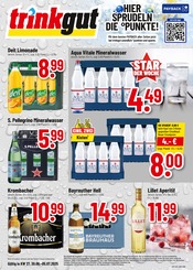 Trinkgut GetrĂ€nkemarkt Prospekt der aktuellen Woche mit 8 Seiten, gĂŒltig von 30.06.2025 bis 05.07.2025, in Wallhausen und Umgebung Aktueller Trinkgut GetrĂ€nkemarkt Prospekt in Wallhausen und Umgebung, "Aktuelle Angebote" mit 8 Seiten, 30.06.2025 - 05.07.2025