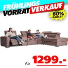 Aktuelles Royal Ecksofa Angebot bei Seats and Sofas in Hannover ab 1.299,00 €