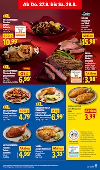 Fleisch im Lidl Prospekt "LIDL LOHNT SICH" mit 71 Seiten (Hamburg)