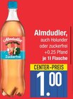 Holunder oder zuckerfrei von Almdudler im aktuellen EDEKA Prospekt für 1,00 €