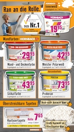 Hornbach Wandfarbe im Prospekt Hornbach Wandfarbe im Prospekt