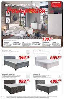 Bett im aktuellen Möbel AS Prospekt (Ludwigshafen (Rhein)) Bett im Möbel AS Prospekt "Stilvoll Wohnen zum Wohlfühlpreis" mit 12 Seiten (Ludwigshafen (Rhein))