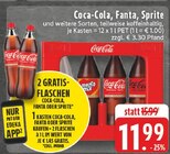 Aktuelles Coca-Cola, Fanta, Sprite Angebot bei EDEKA in Marl ab 11,99 €