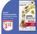 Beneful Hundetrockenfutter Original Angebote von Purina bei GLOBUS Rüsselsheim für 3,79 €