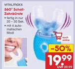 360° Schall-Zahnbürste von VITALmaxx im aktuellen Netto Marken-Discount Prospekt für 19,99 €