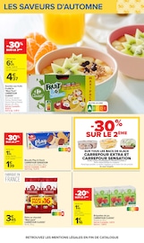 Promos Glace dans le catalogue "AU COEUR DU GOÛT" de Carrefour Glace en promo dans le catalogue Carrefour à la page 13