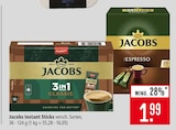 Instant Sticks im Angebot bei Marktkauf in Böblingen Instant Sticks Angebote von Jacobs bei Marktkauf Böblingen für 1,99 €