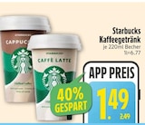 Cappuccino Angebote von Starbucks bei EDEKA Rosenheim für 1,49 €