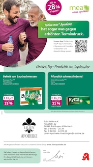 Aktueller mea - meine apotheke Prospekt