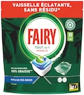 Doses lave-vaisselle - FAIRY en promo chez Colruyt Dijon