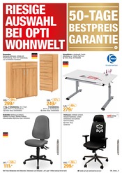 Schreibtisch im Opti-Wohnwelt Prospekt in Gifhorn Aktueller Opti-Wohnwelt Prospekt mit Schreibtisch, "Dein trendiges Möbelhaus", Seite 21