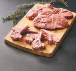 Agneau cote a griller ou cote ou gigot tranche a griller avec os en promo chez Super U Caen à 16,95 €