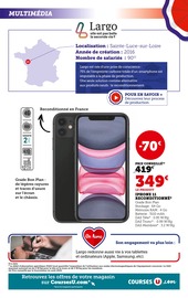 Téléphone Portable Angebote im Prospekt "Les prix bas 100% français" von Super U auf Seite 19