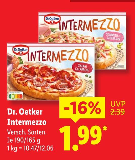 Intermezzo Schinken mit Sauerrahm