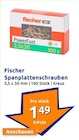 Spanplattenschrauben Angebote von Fischer bei Action Coesfeld für 1,49 €