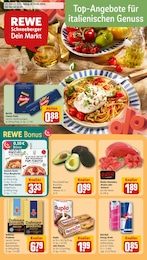 REWE Prospekt für Sulzbach mit 26 Seiten REWE Prospekt "Dein Markt" für Sulzbach, 26 Seiten, 12.05.2025 - 17.05.2025